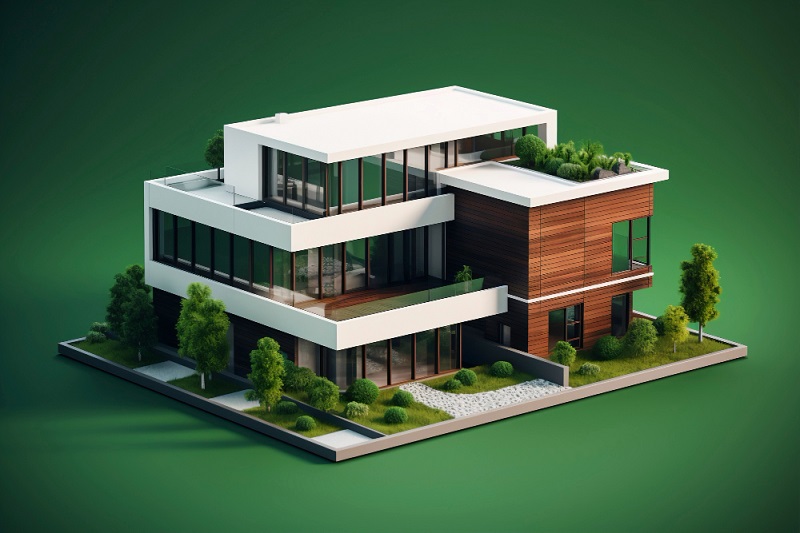3D visualizations for B2B developments